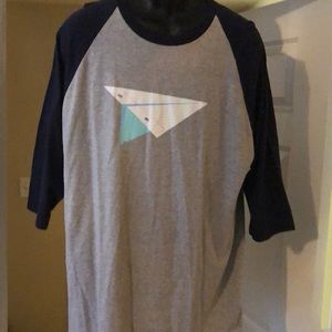 Paper Airplane 3/4 sleeve T